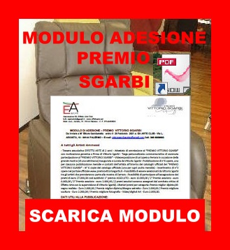 Modulo di Adesione alla Promozione di Vittorio Sgarbi